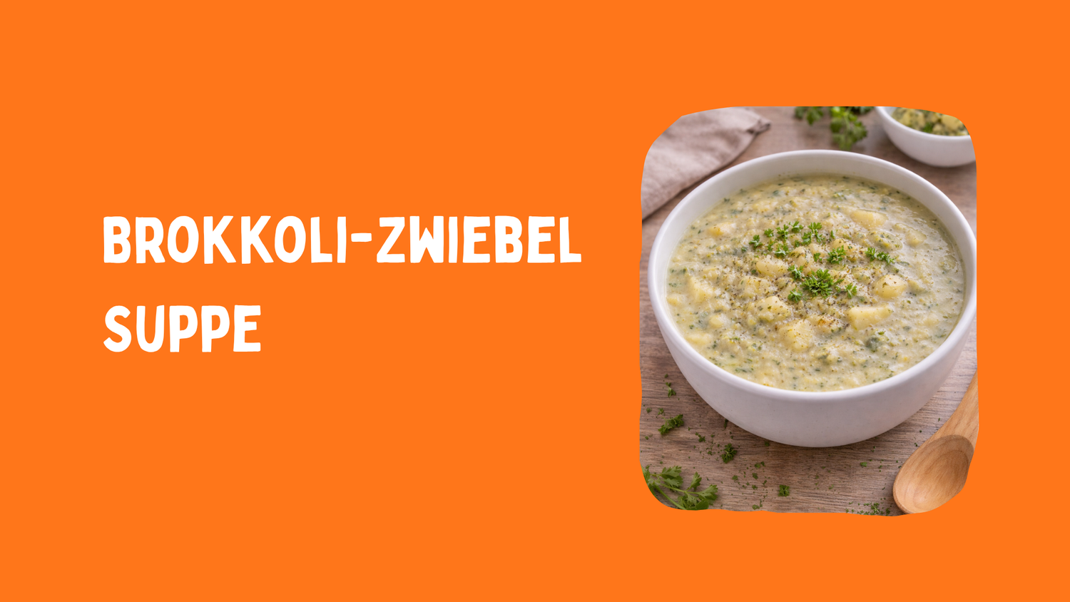 Brokkoli-Zwiebel-Suppe