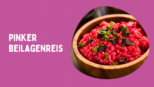 Pinker Beilagenreis