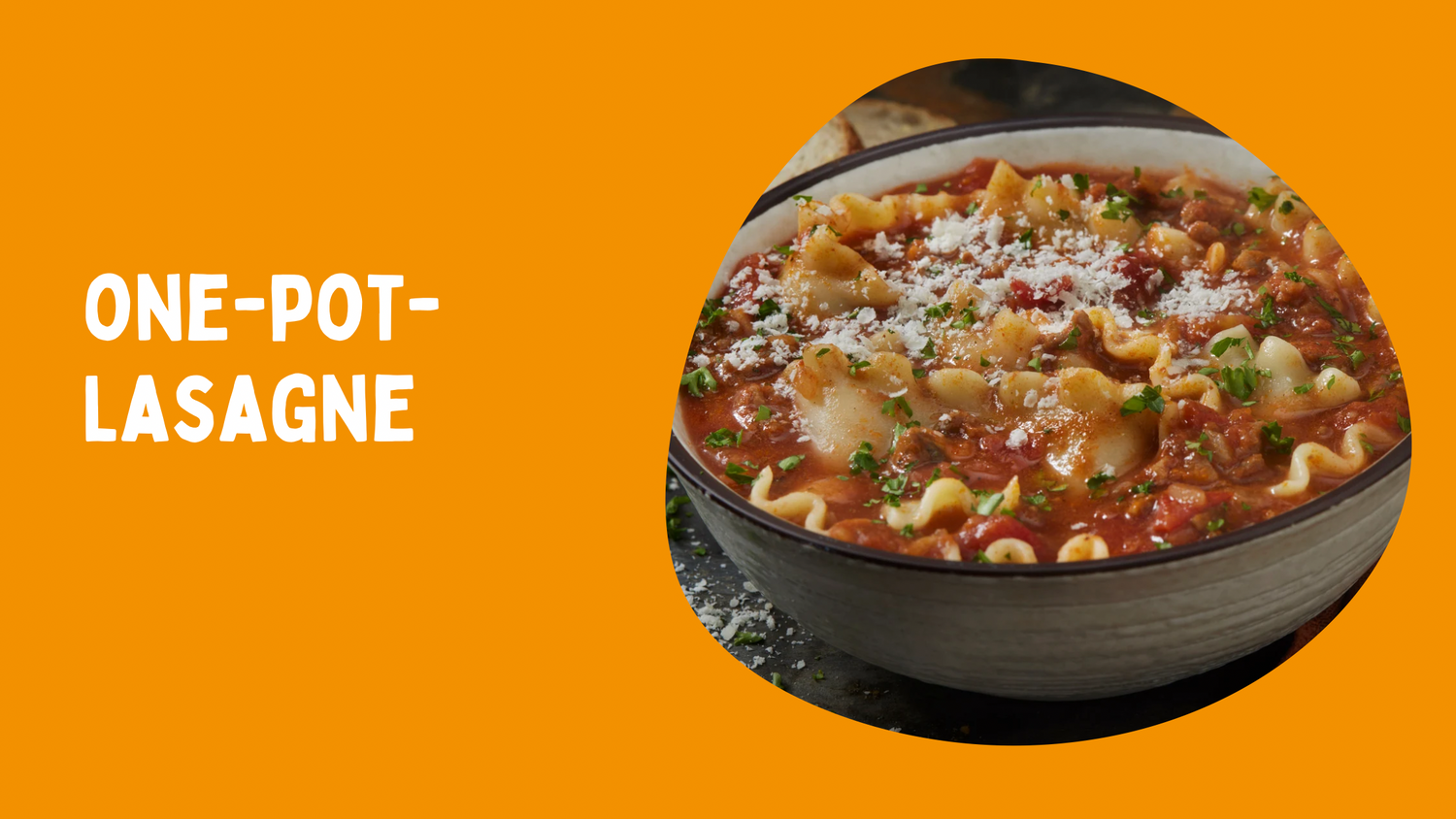 Vegane One Pot Lasagne