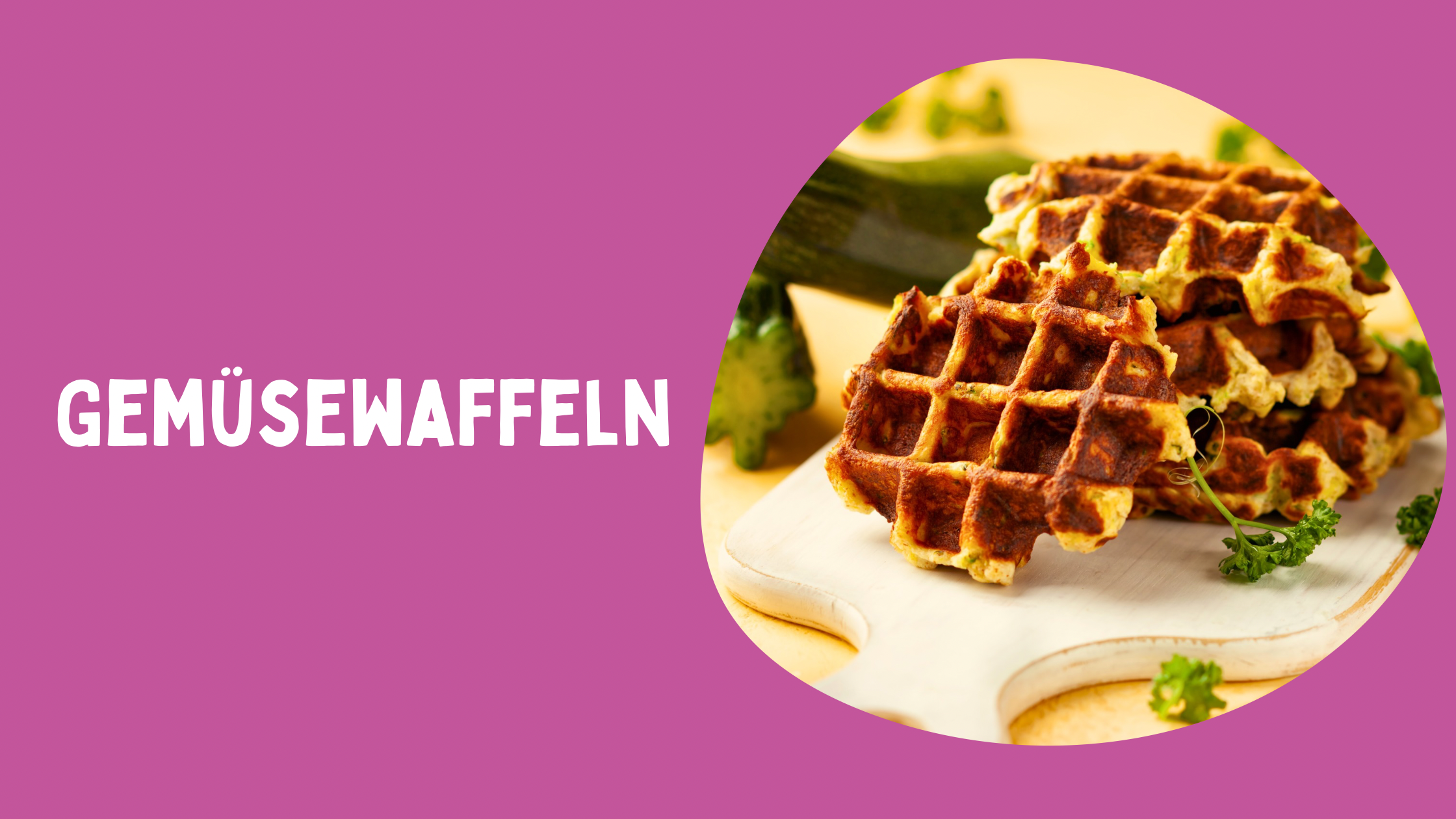 Gemüsewaffeln