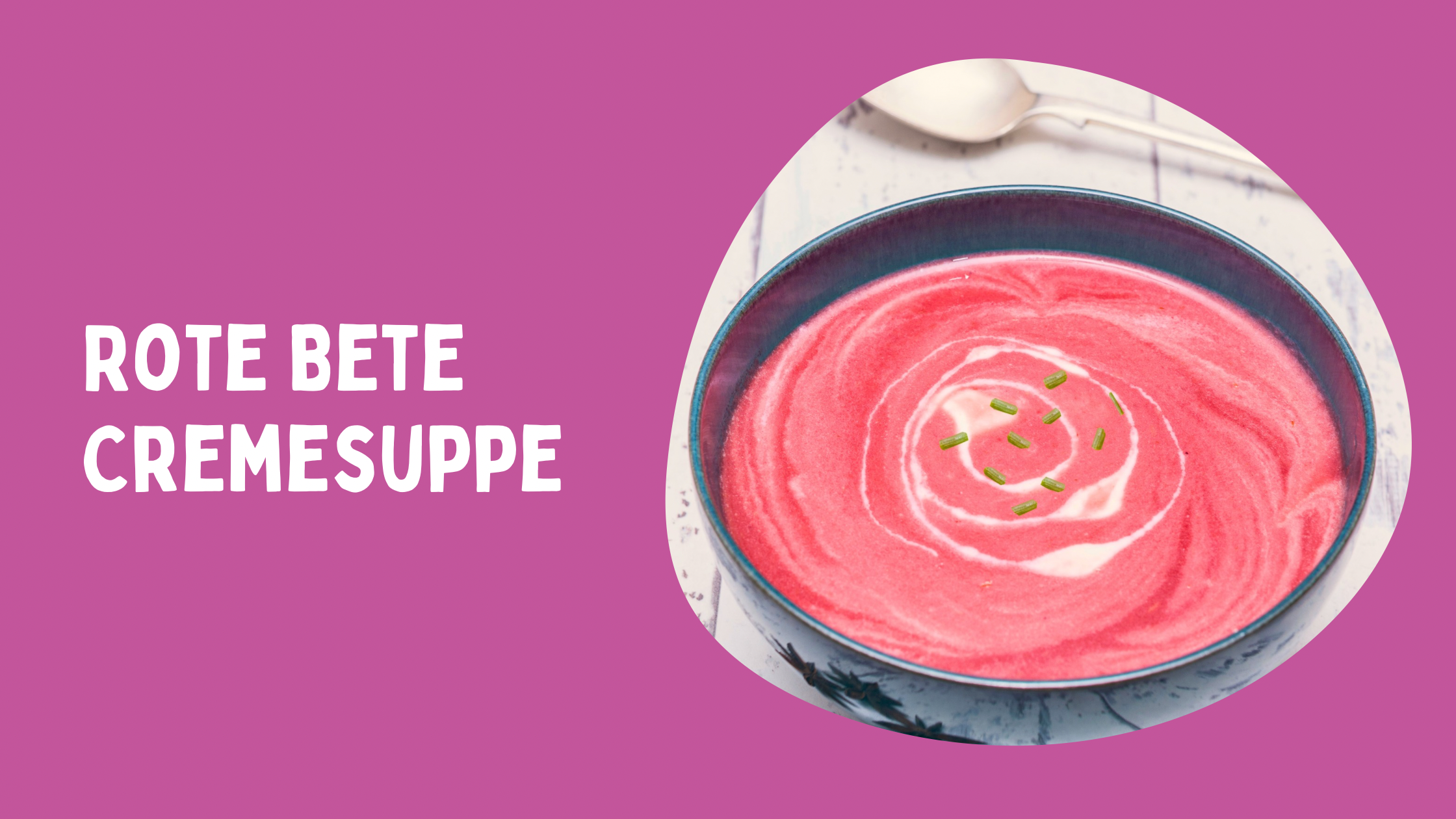 Schnelle Rote-Bete-Cremesuppe