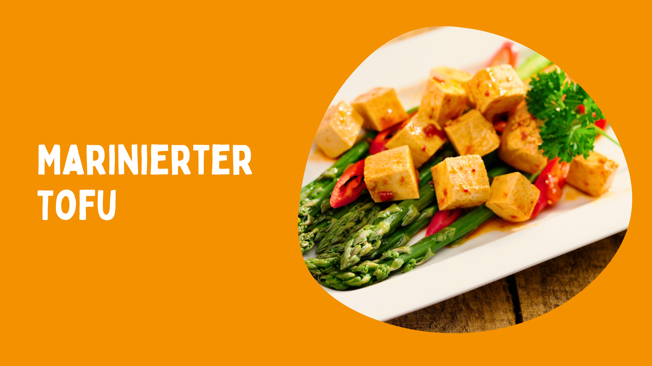 Marinierter Tofu