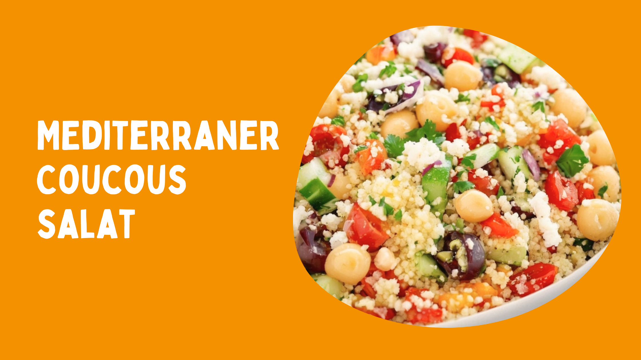 Frischer Couscous-Salat mit mediterranem Touch