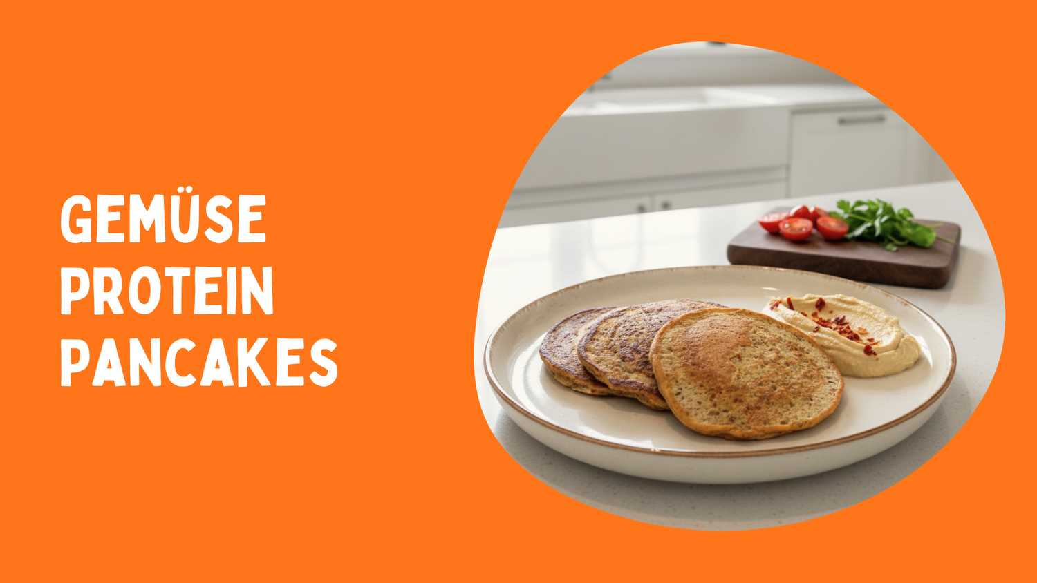Gemüse-Protein-Pancakes
