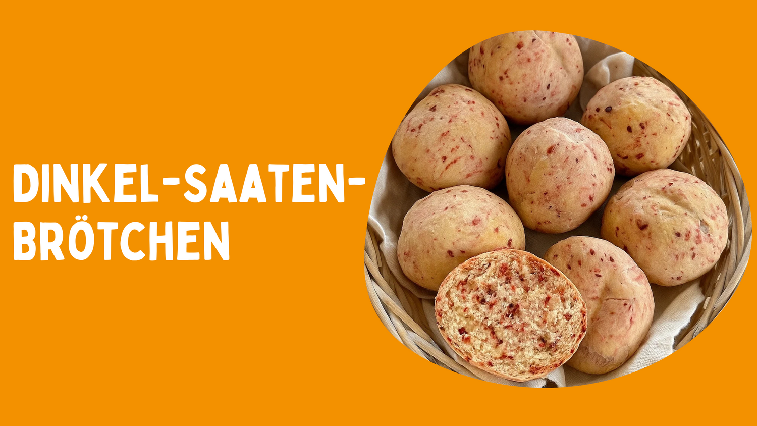Dinkel-Saaten-Brötchen