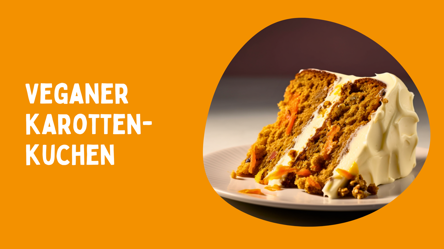 Veganer Karottenkuchen