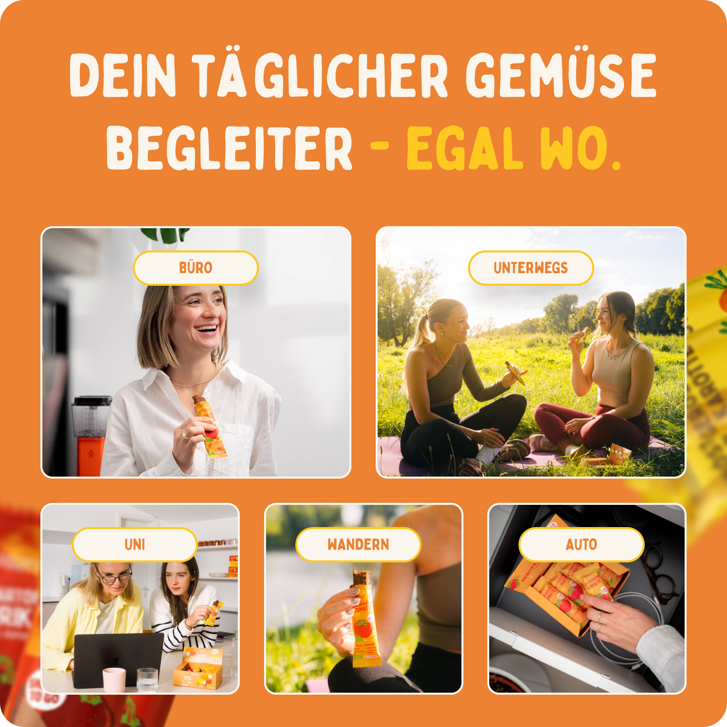 Gemüse-Riegel Wunschset
