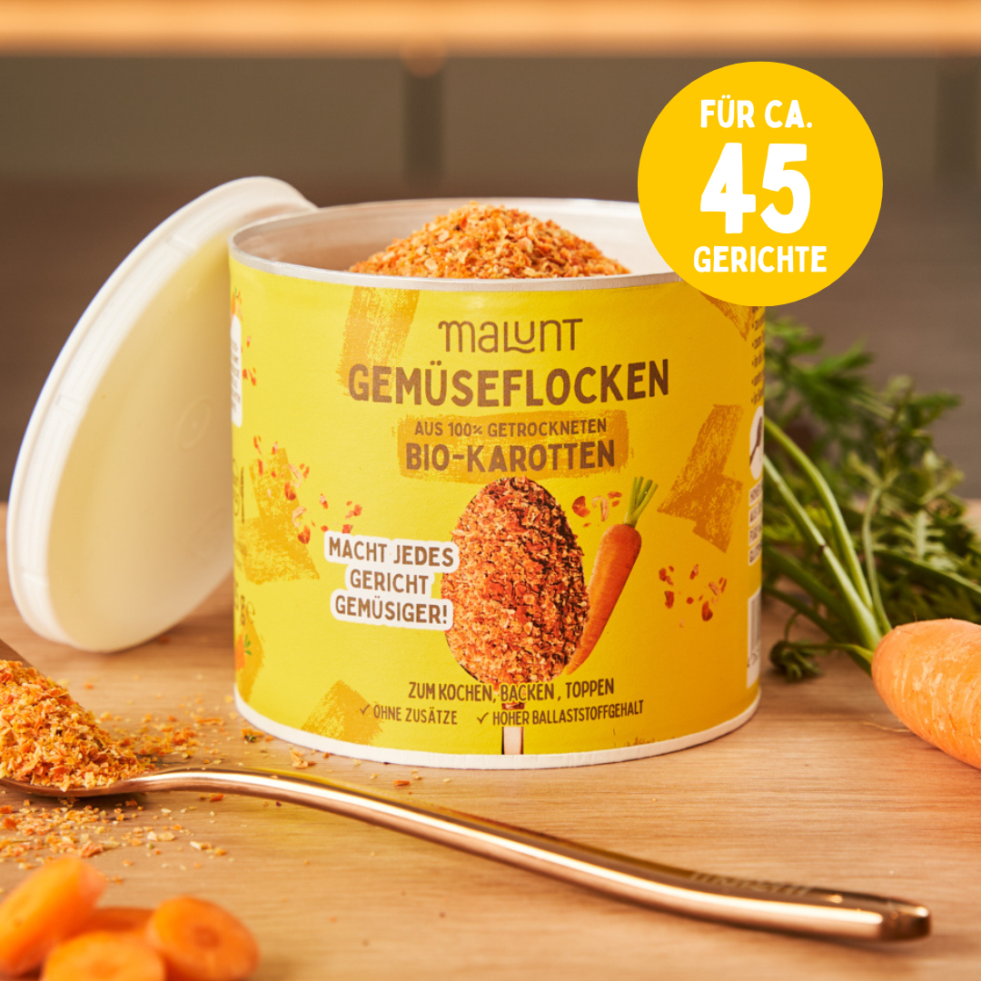 Karotten Flocken