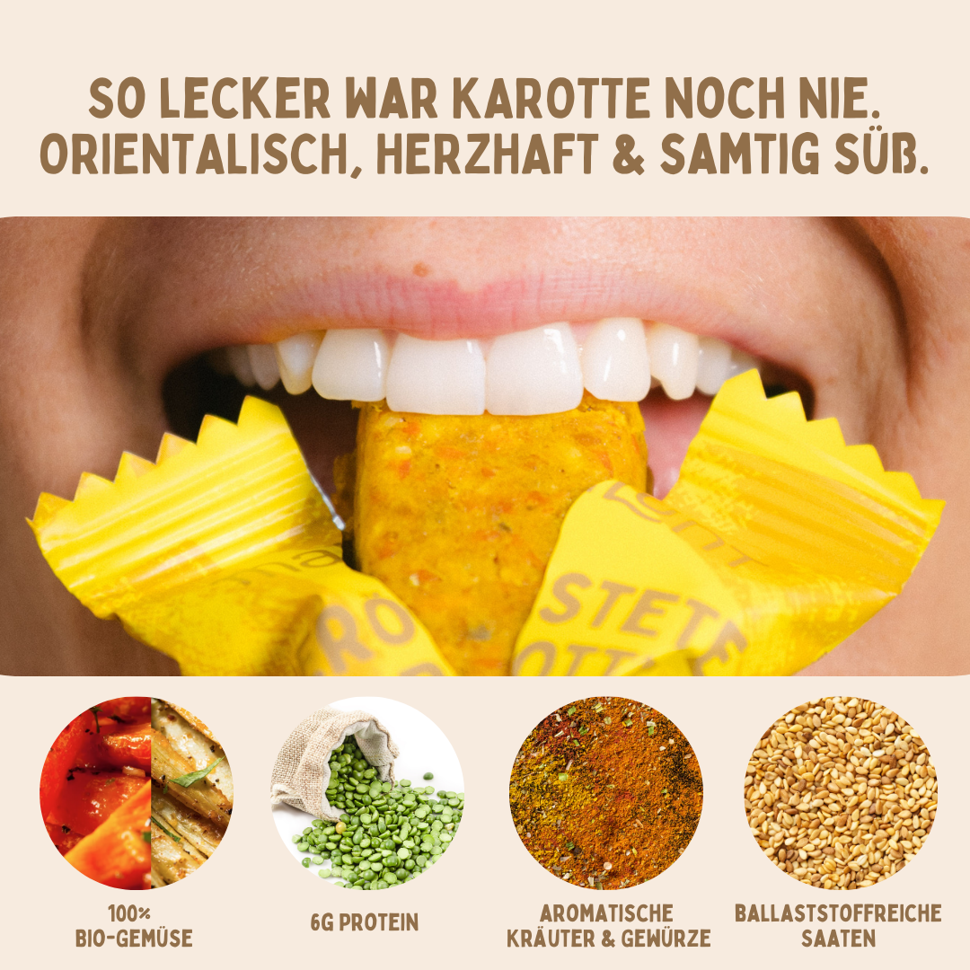 Geröstete Karotte