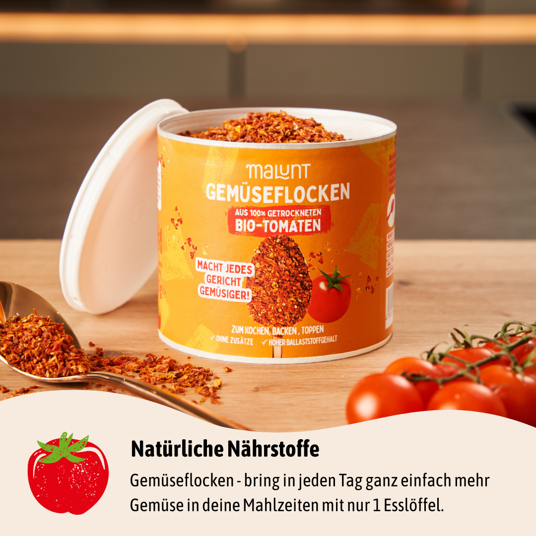 Gemüseset - Gemüse-Riegel & Gemüseflocken