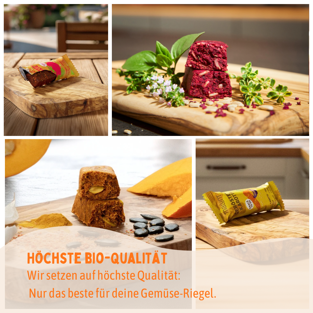 Probierset Bio-Gemüse-Riegel