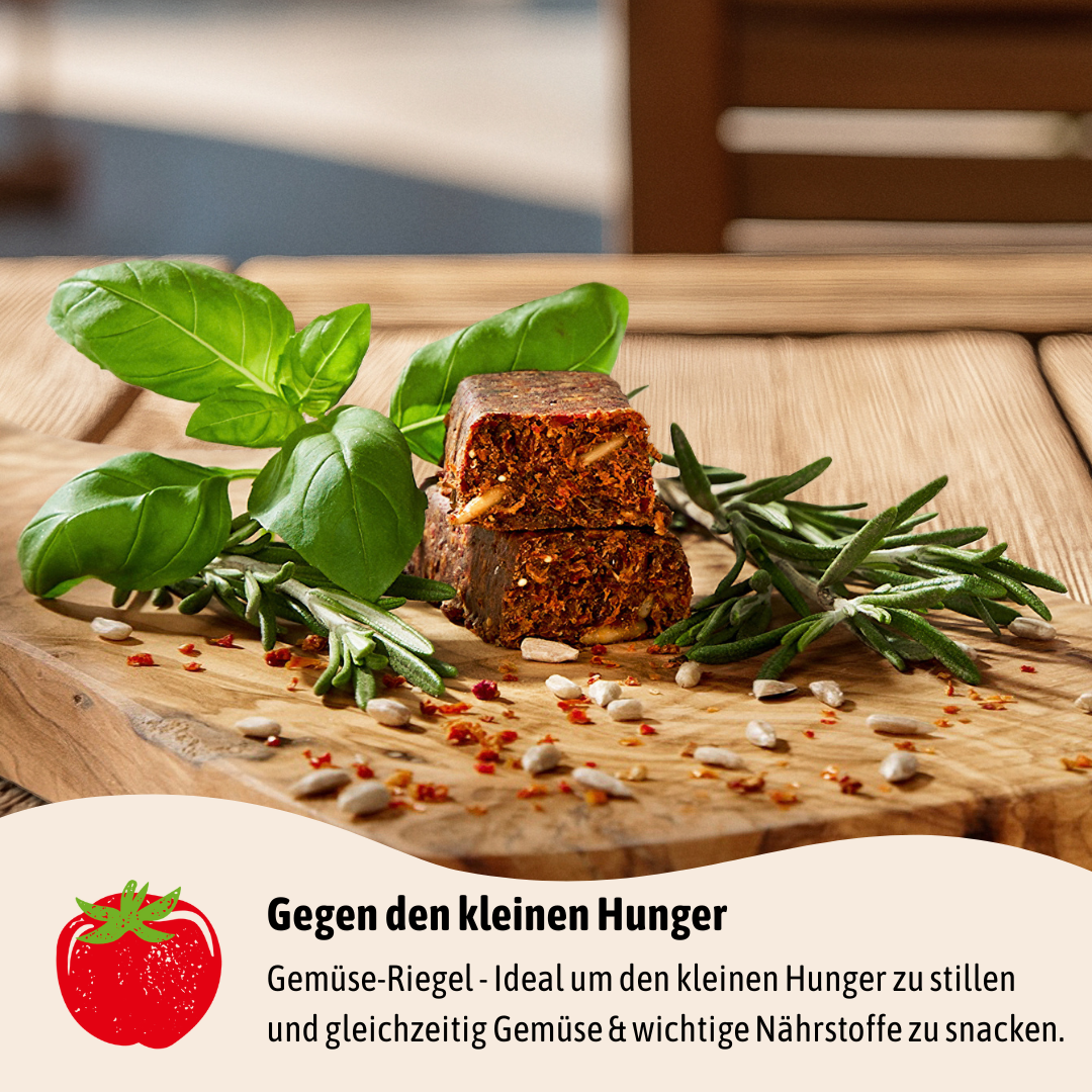 Gemüseset - Gemüse-Riegel & Gemüseflocken