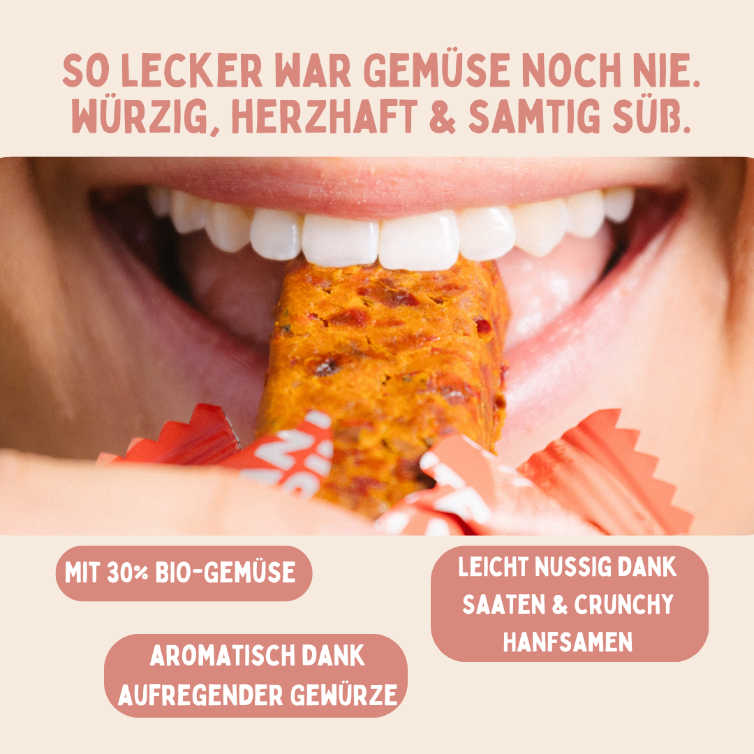 Brotzeit Bundle Bio-Gemüse-Riegel 24 Stück