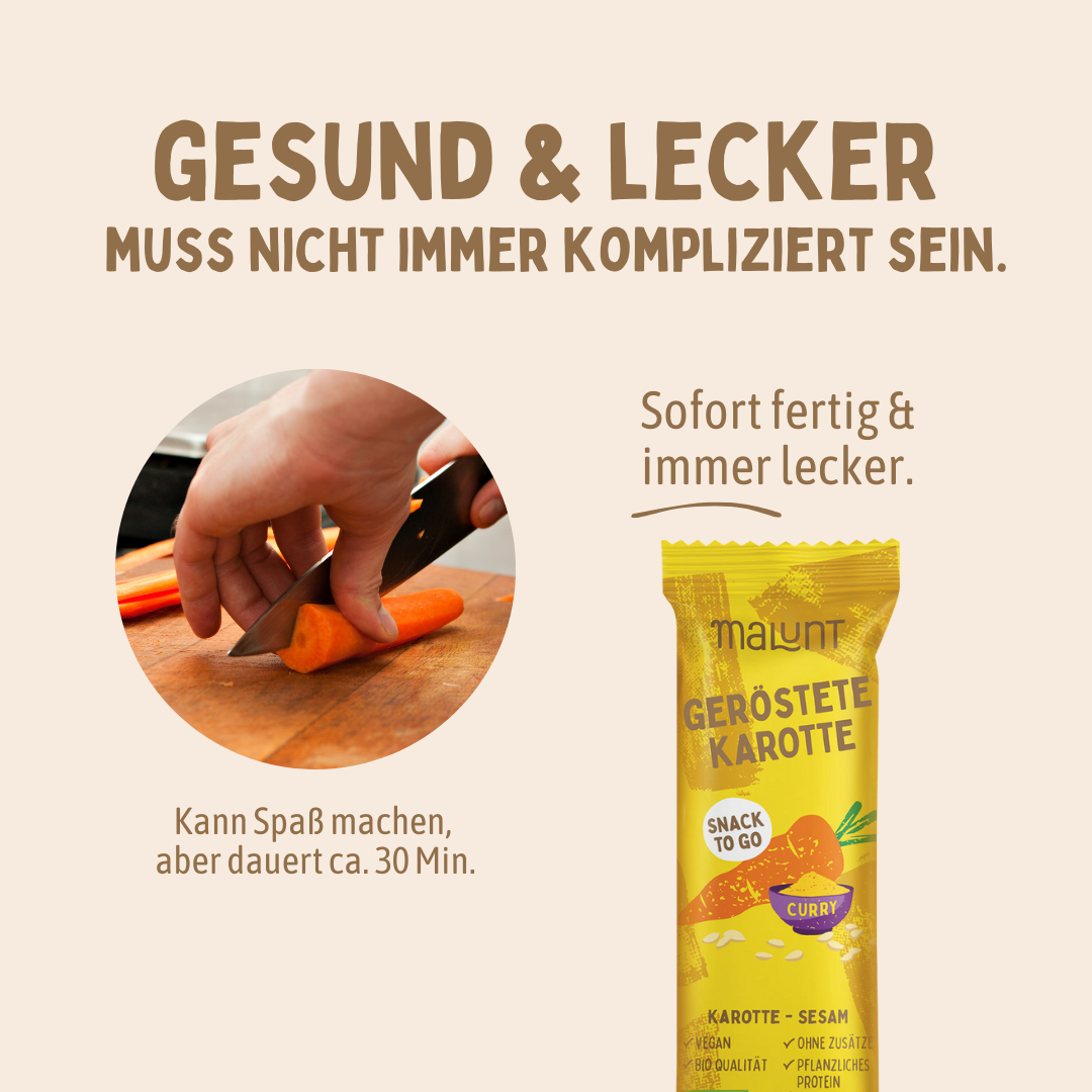 Geröstete Karotte