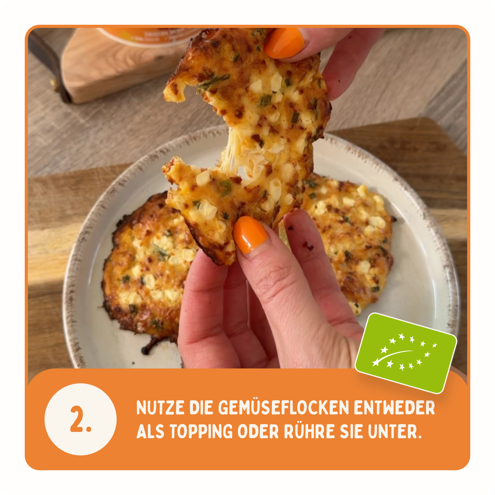 Kürbis Flocken