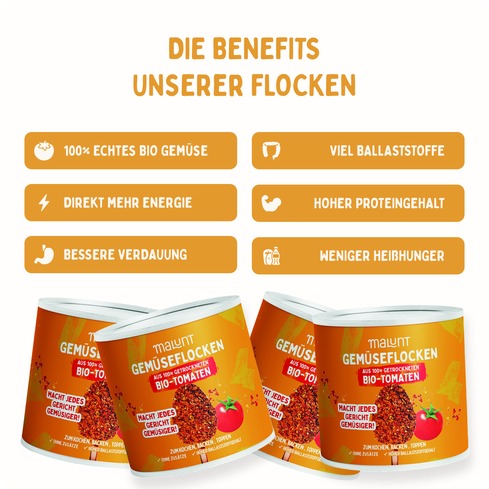 Tomaten Flocken