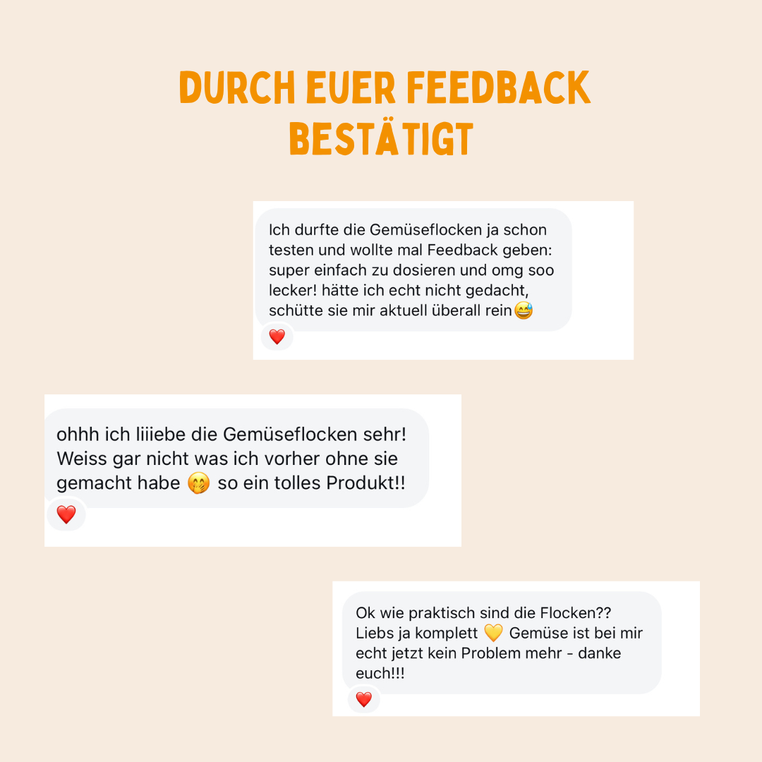 Starter-Bundle Gemüseflocken