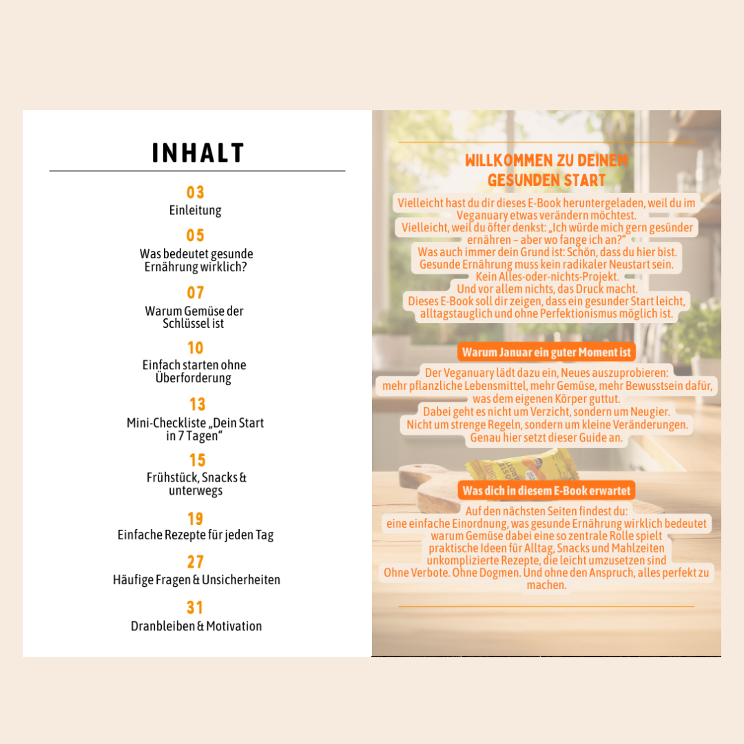 Malunt E-Book "Dein gesunder Start" 2026