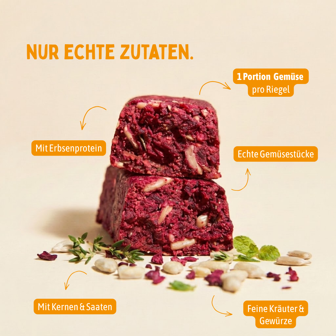 Probierset Bio-Gemüse-Riegel