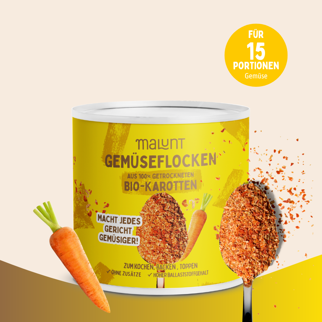 Karotten Flocken