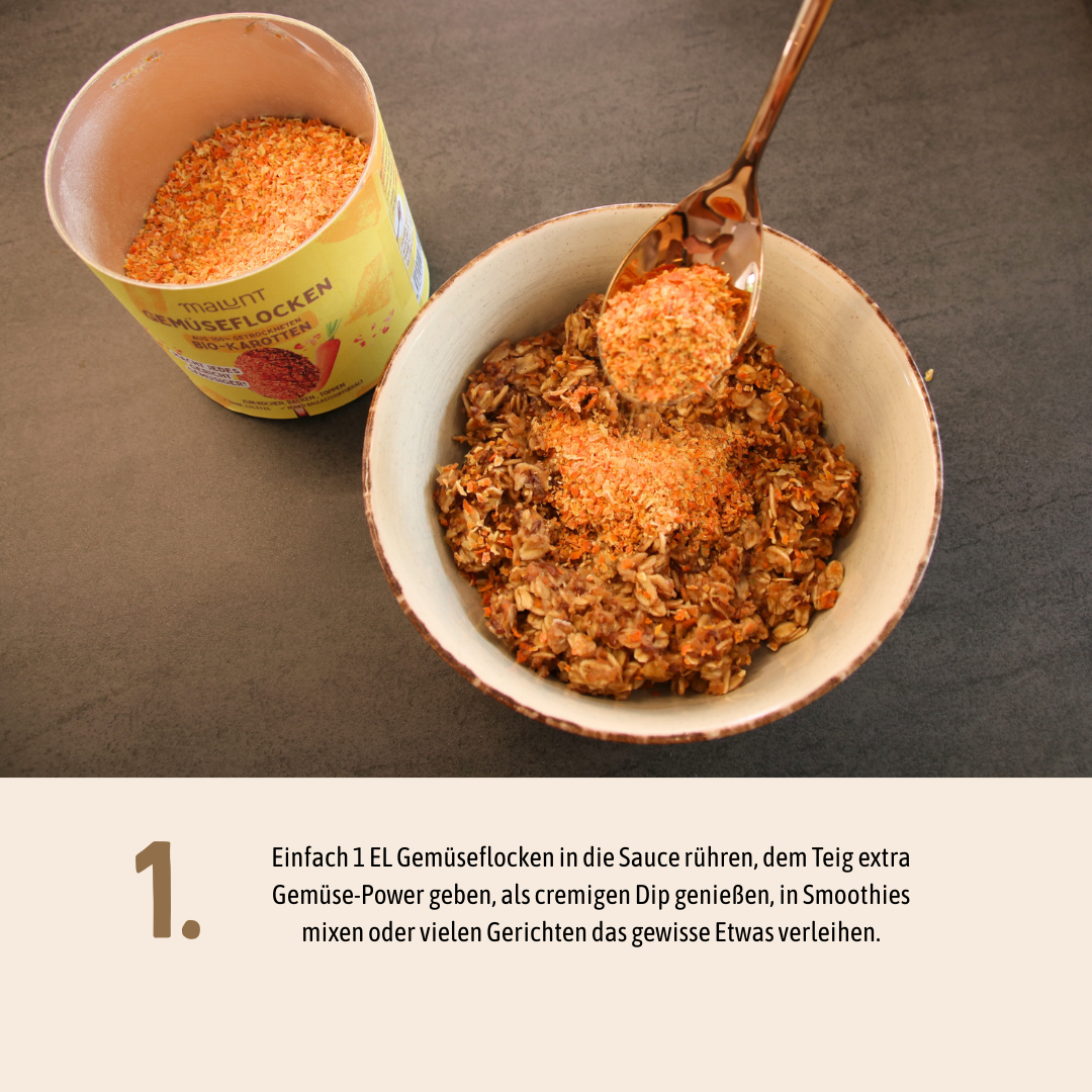 Bio-Karotten Flocken