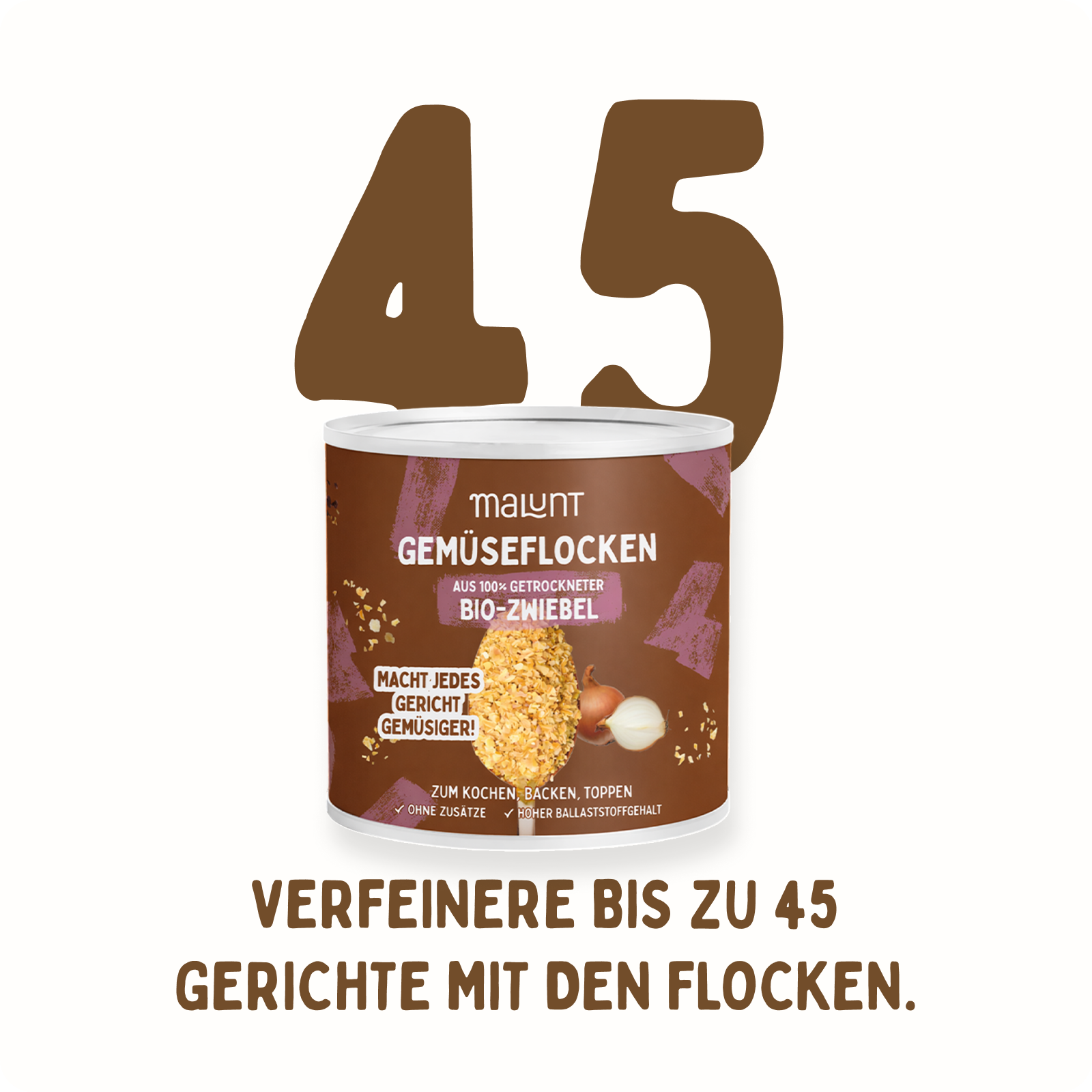 Zwiebel Flocken