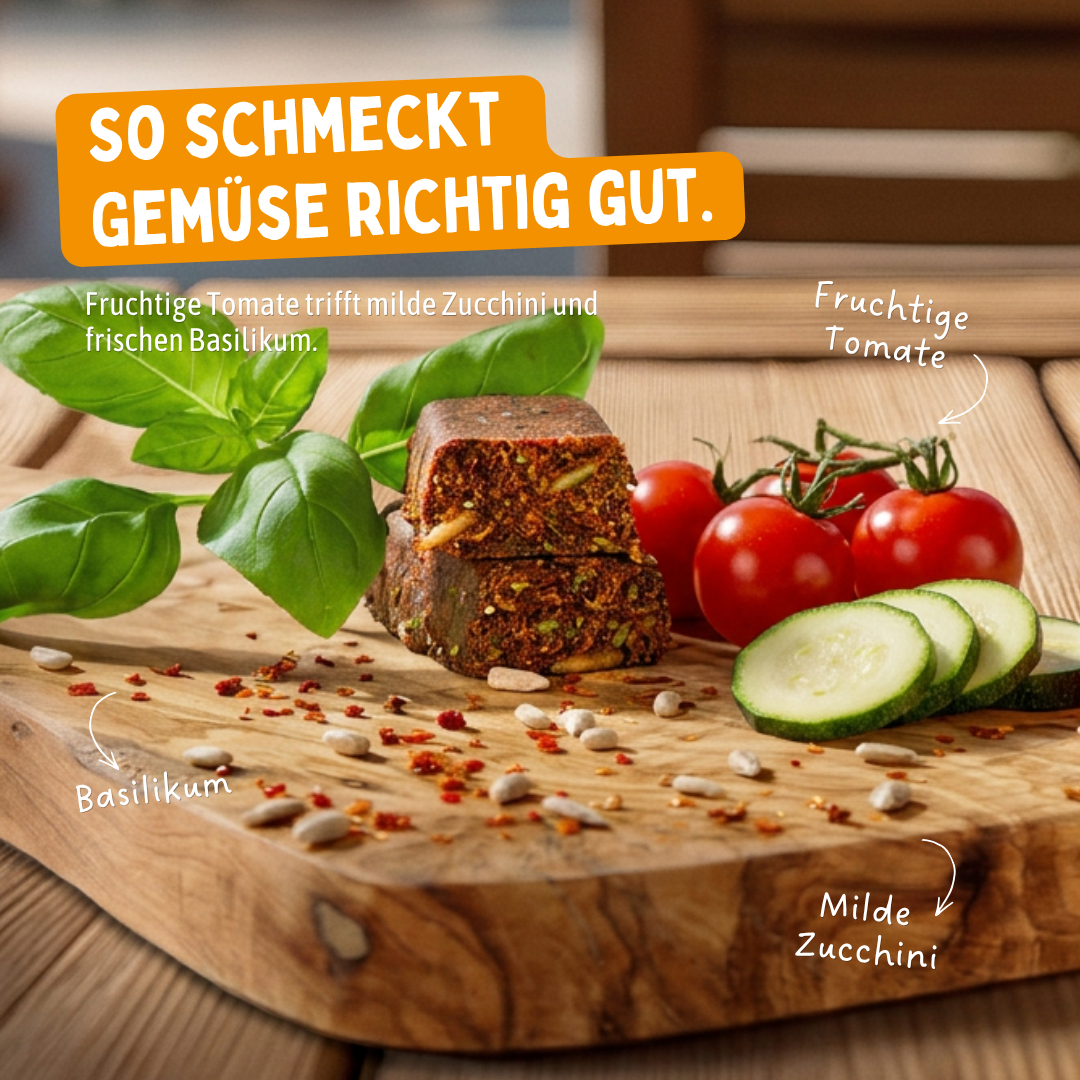 Tomate-Zucchini Riegel