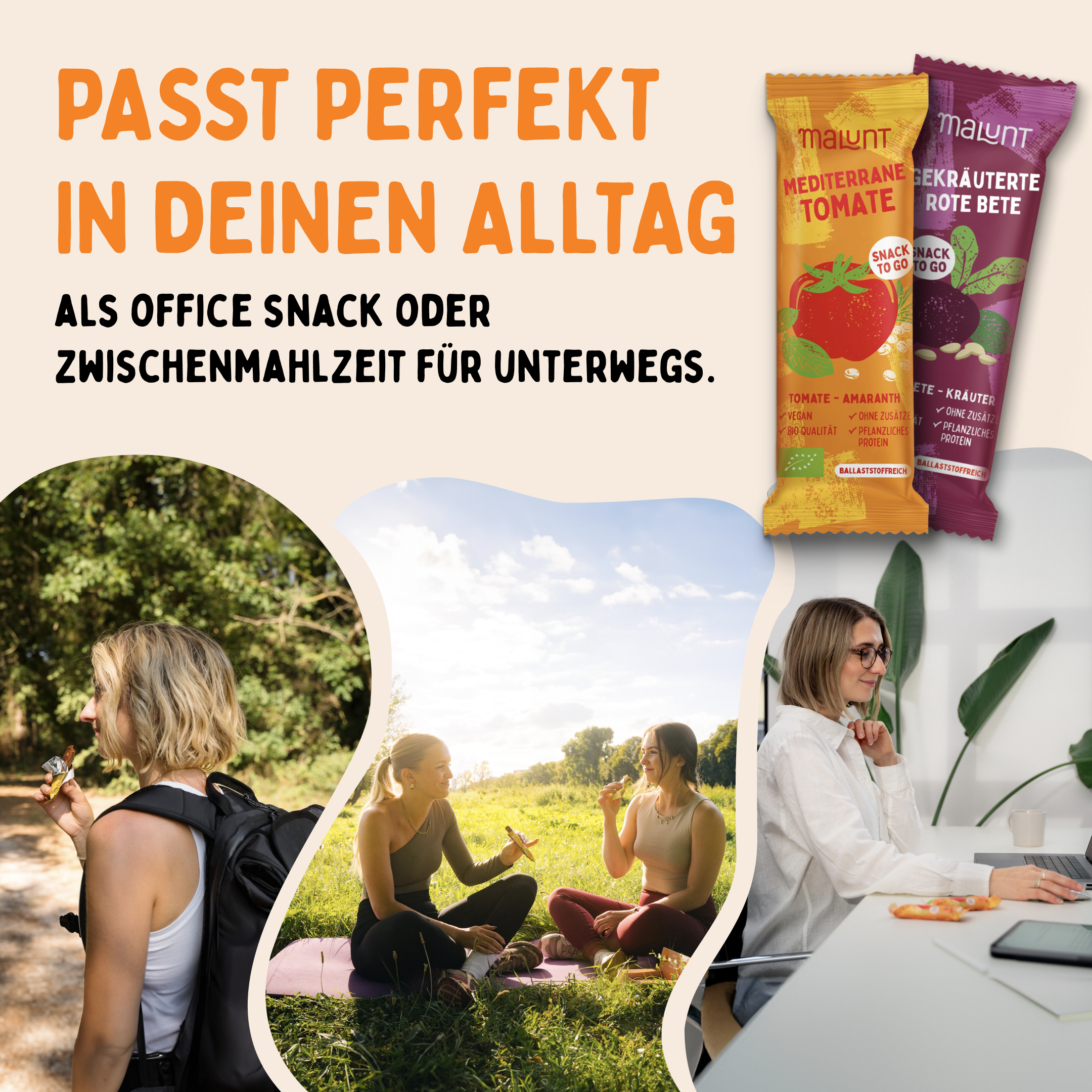 Probierset Bio-Gemüse-Riegel