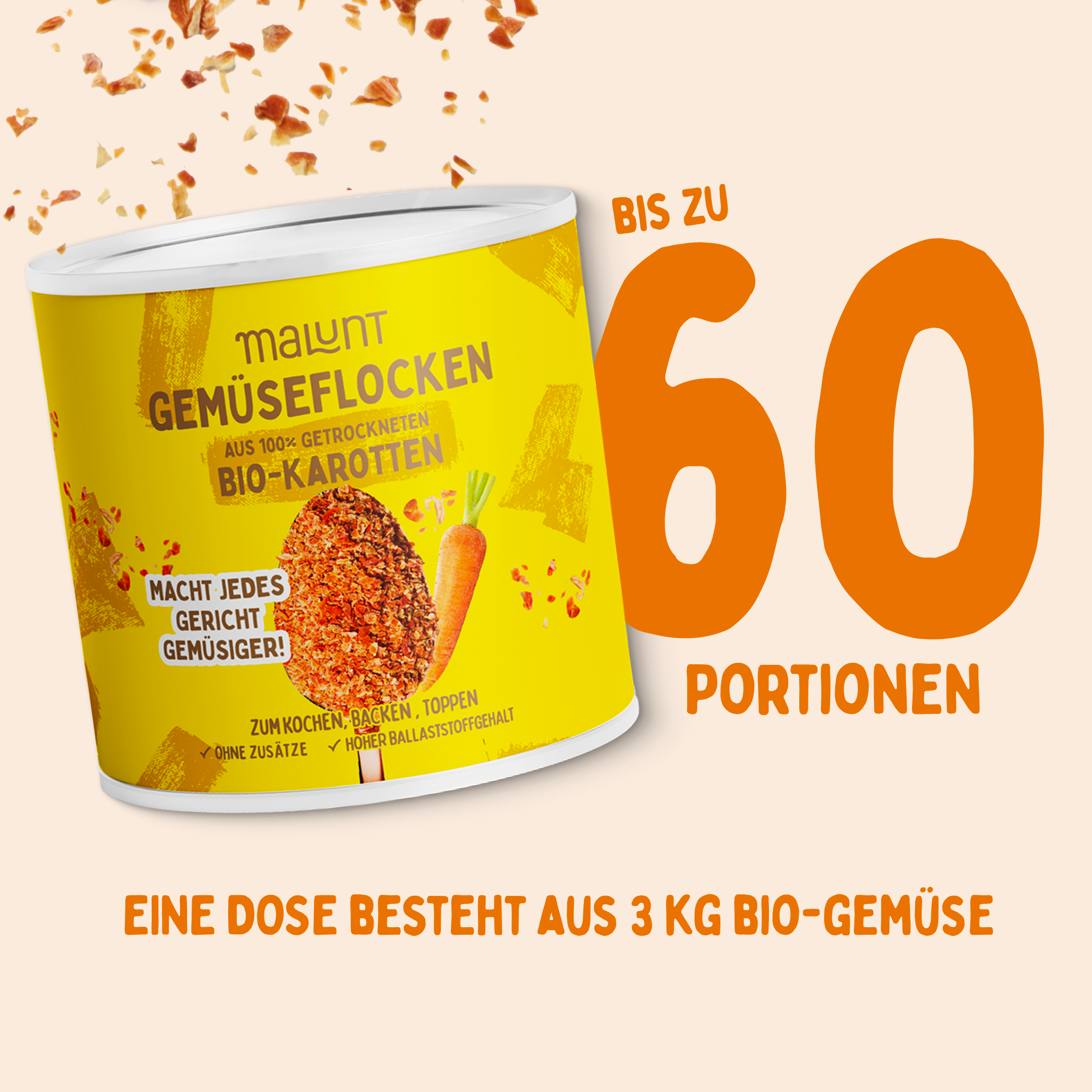 Starter-Set Gemüseflocken