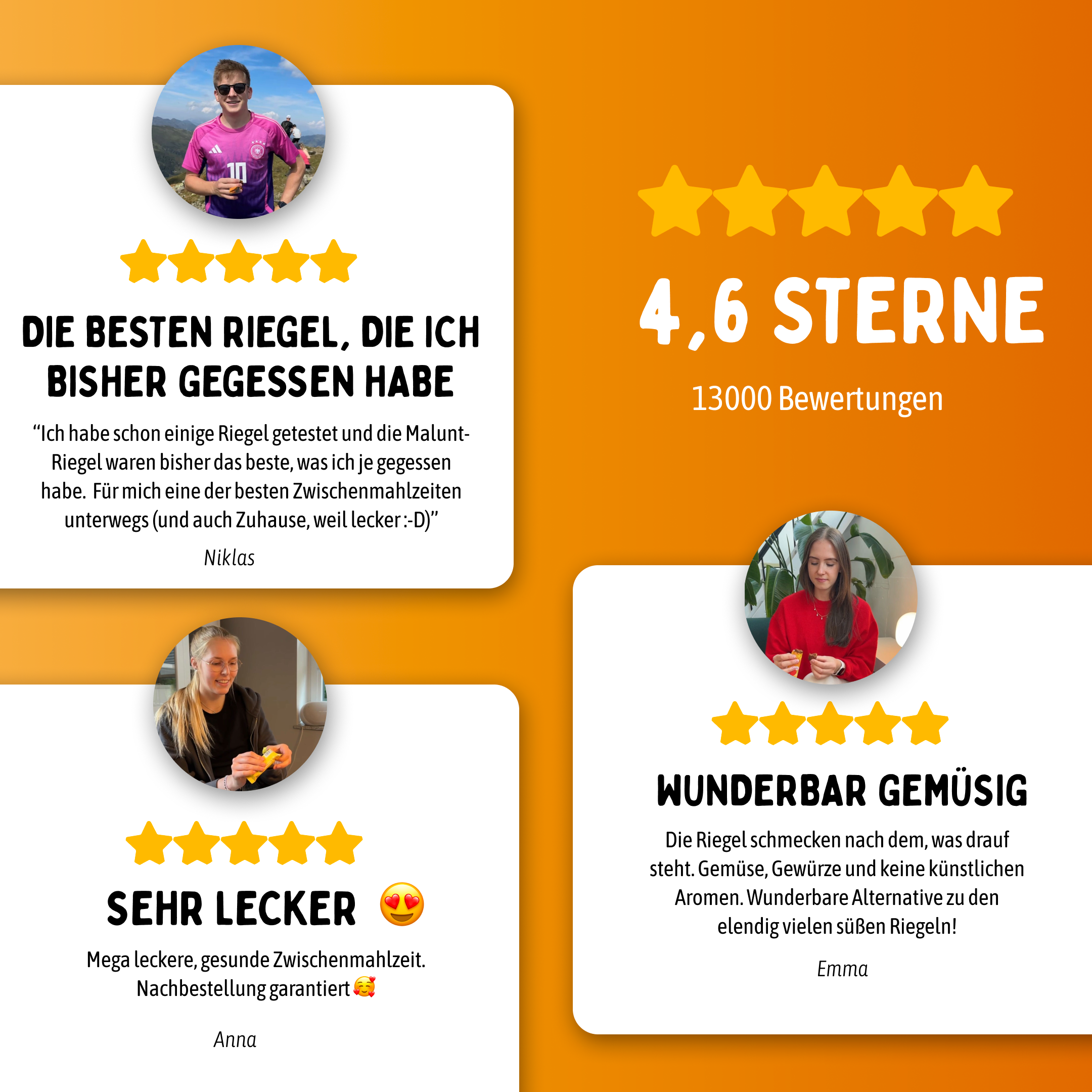 Probierset Bio-Gemüse-Riegel