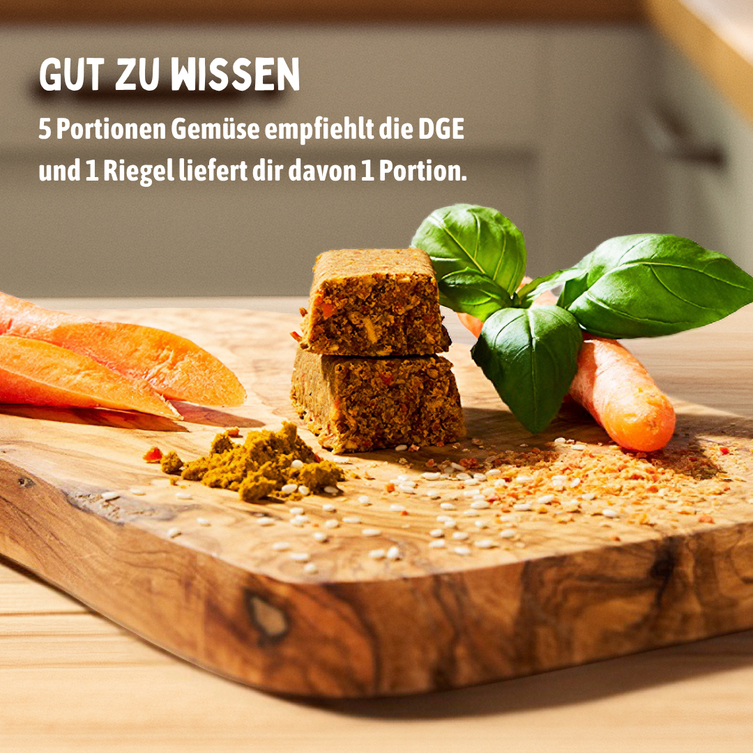 Probierset Bio-Gemüse-Riegel