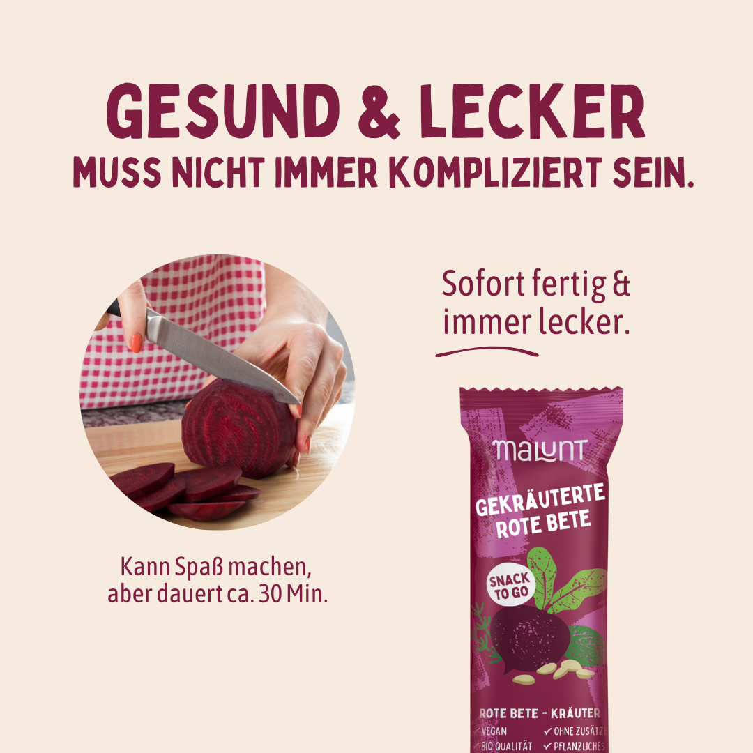 Gekräuterte Rote Bete