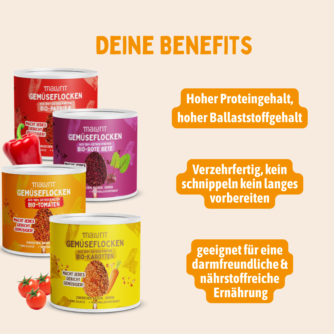 Starter-Bundle Gemüseflocken