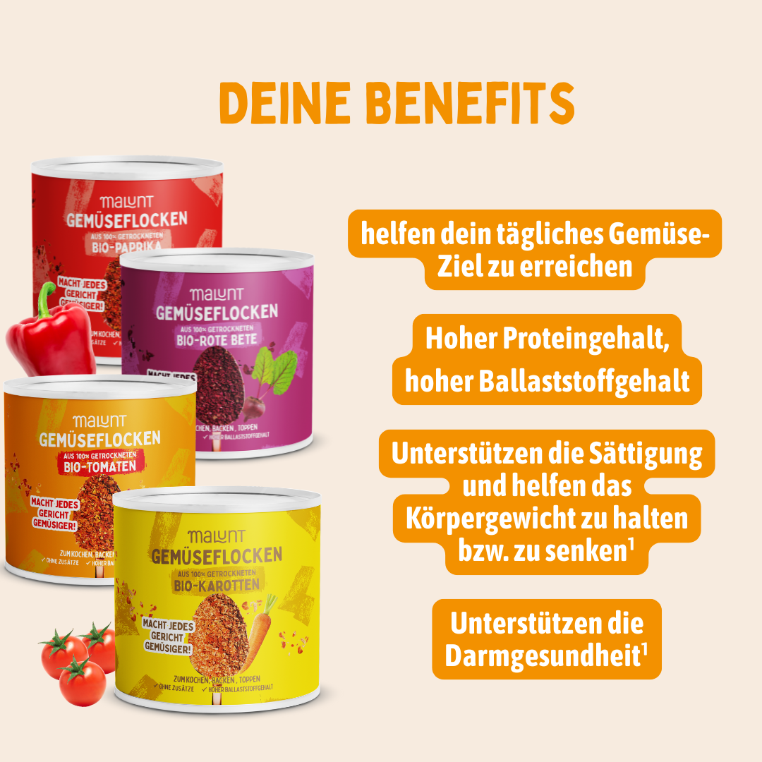 Starter-Set Gemüseflocken