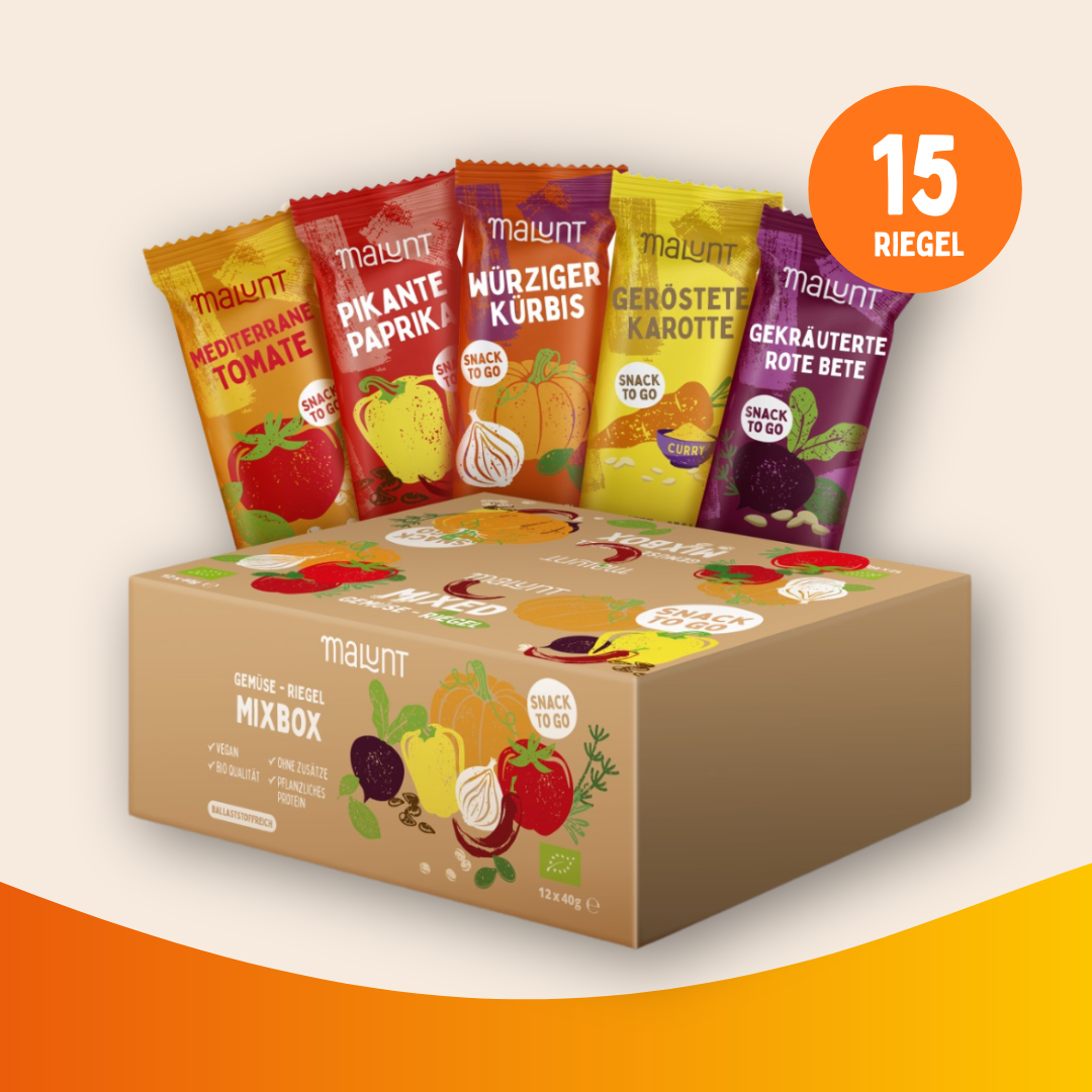 Probierset Bio-Gemüse-Riegel