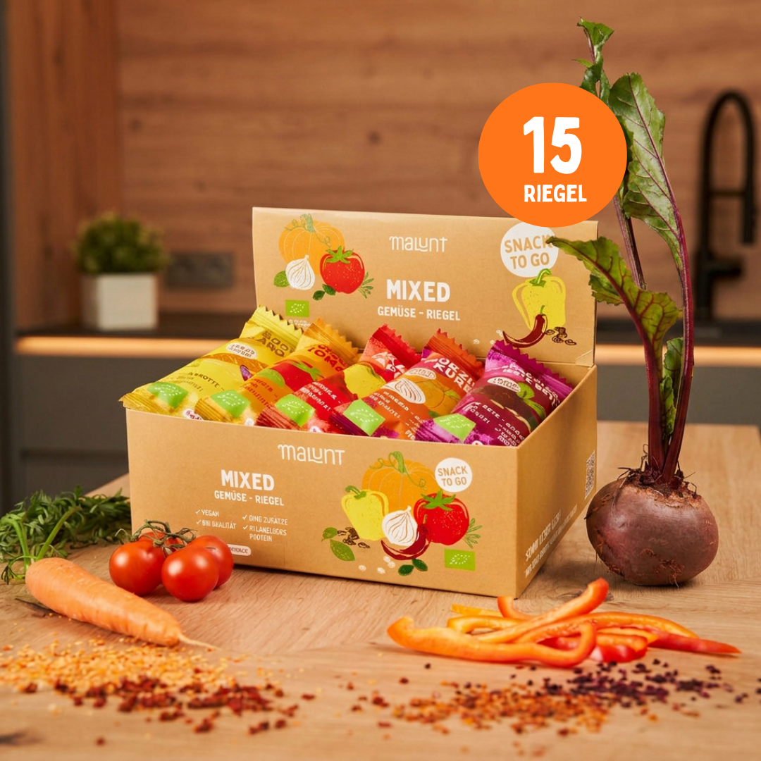 Probierset Bio-Gemüse-Riegel