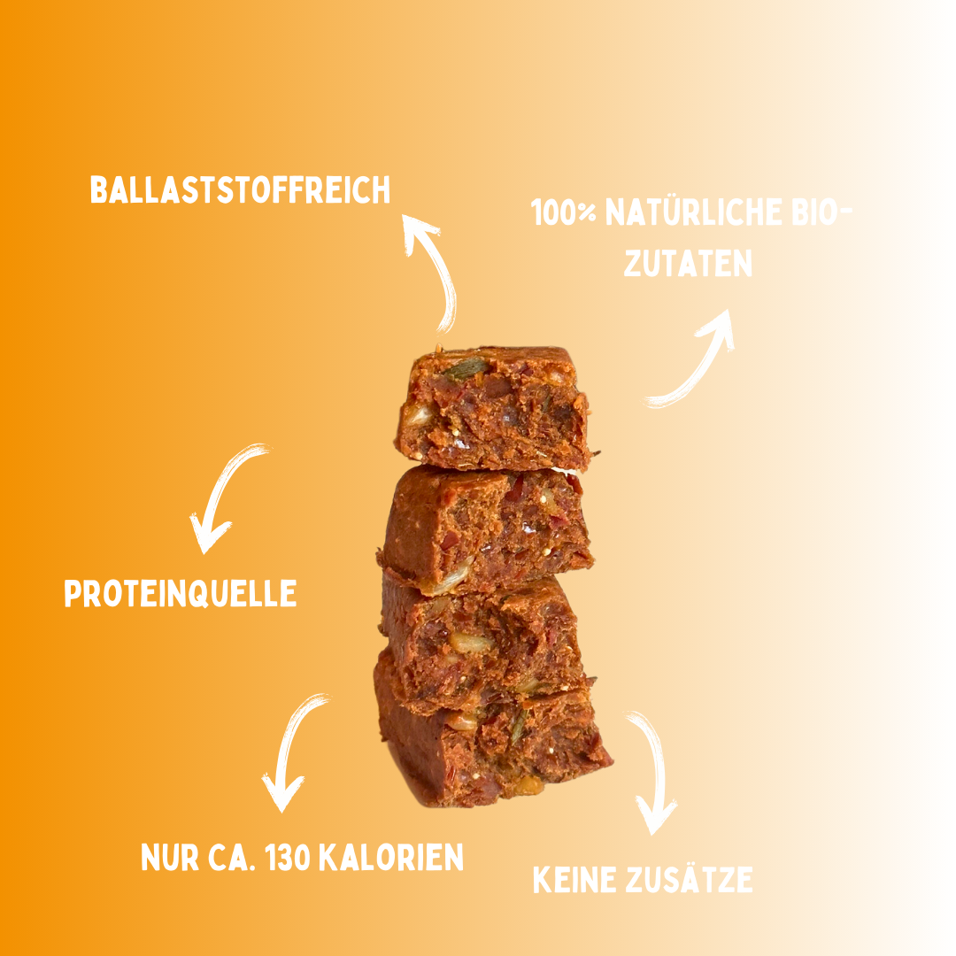 12x Mediterraner Bio-Tomaten Riegel, vegan