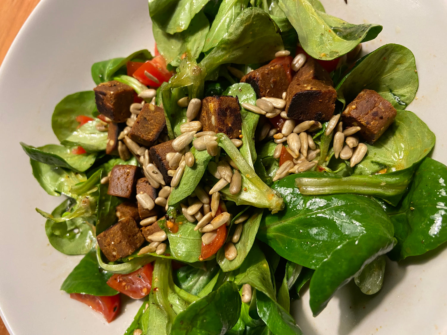 Schneller mediterraner Wintersalat