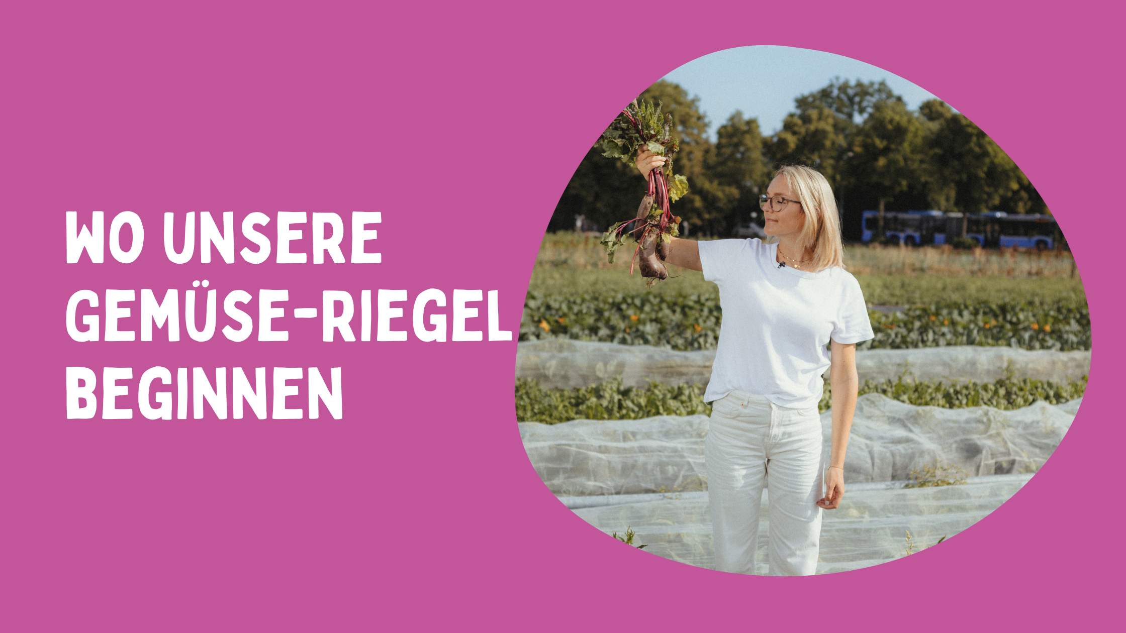 Ab auf´s Feld: Wo unser Gemüse-Riegel beginnt