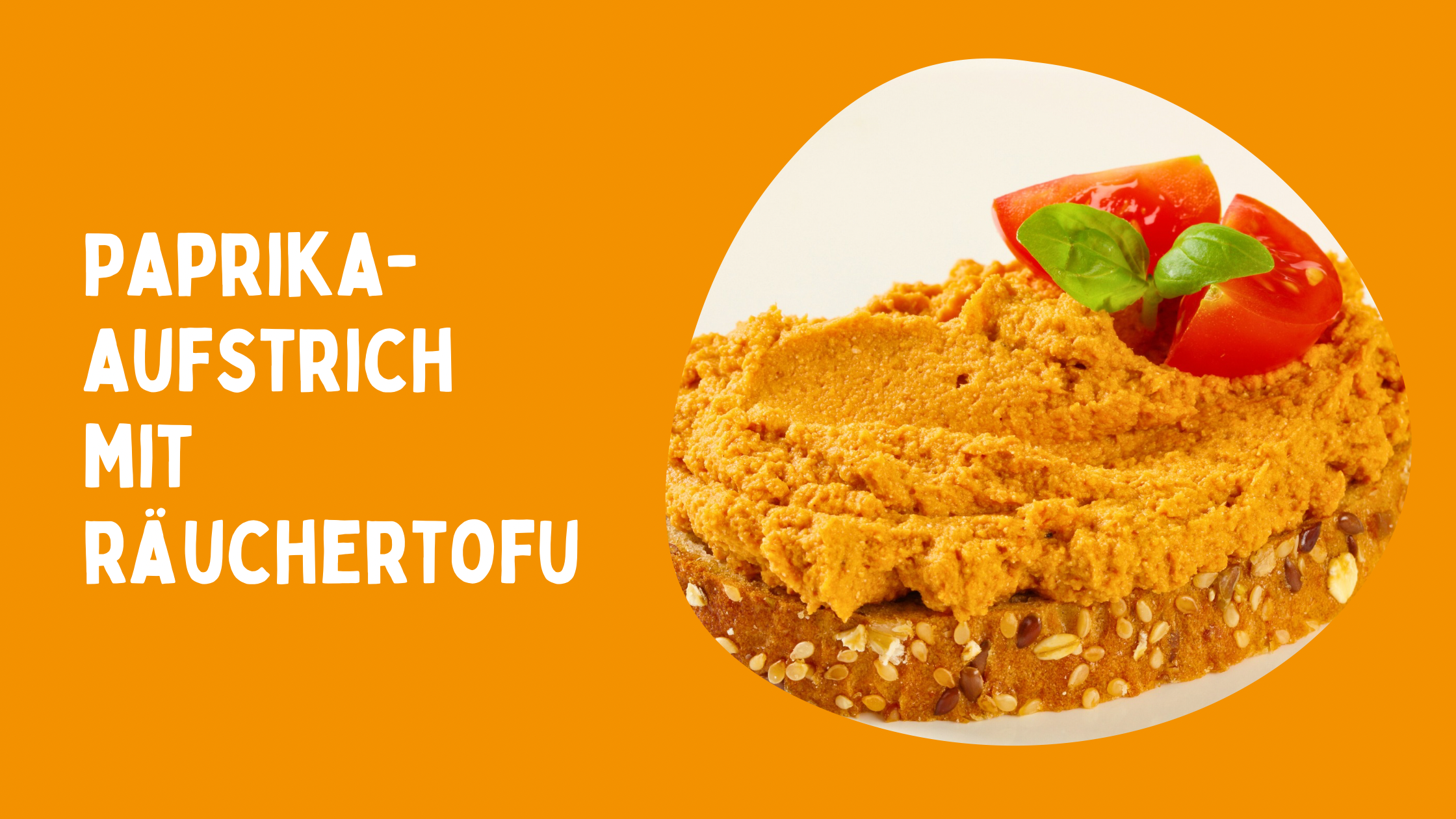 Paprika-Aufstrich mit Räuchertofu