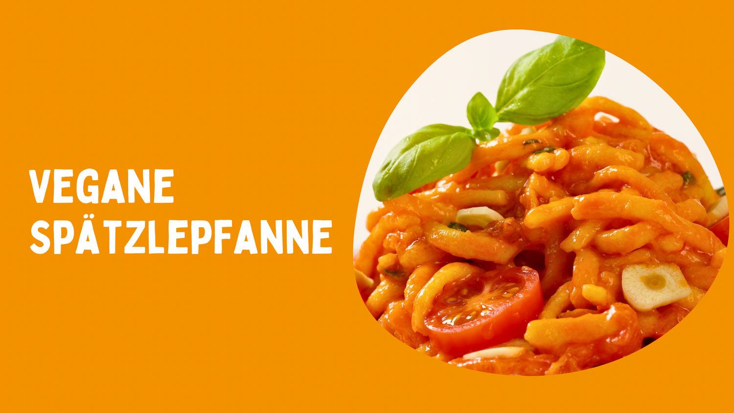 Vegane Spätzlepfanne