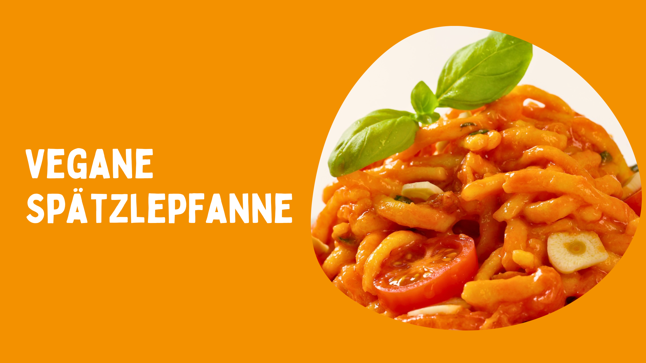 Vegane Spätzlepfanne