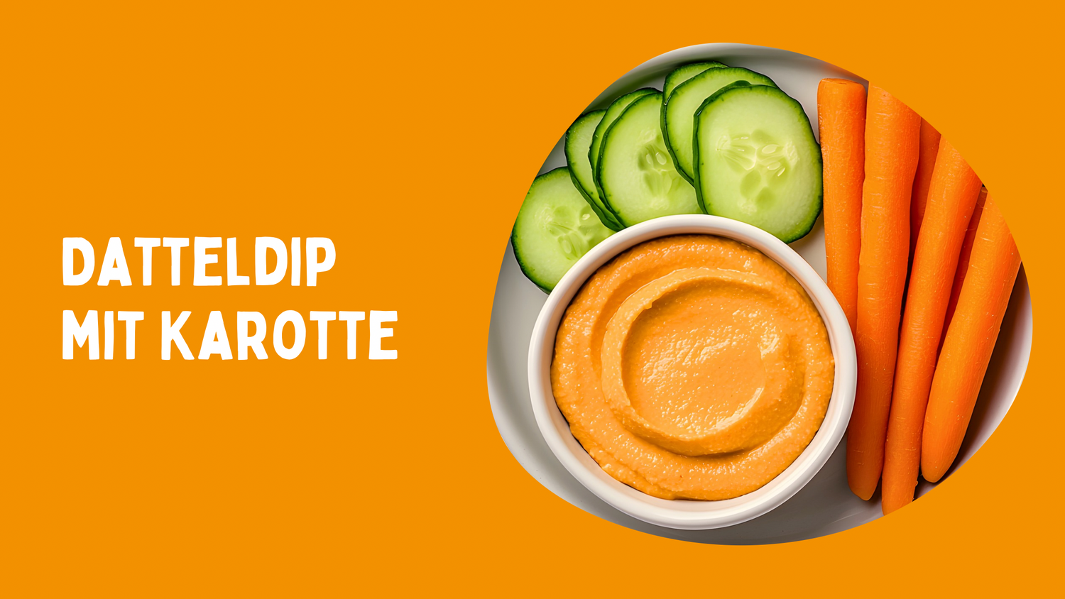 Datteldip mit Karotte