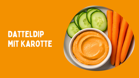 Datteldip mit Karotte