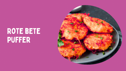 Rote Bete Puffer