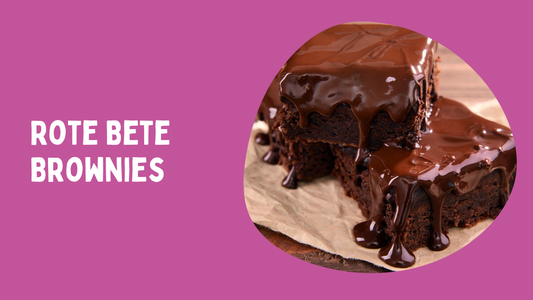 Rote Bete Brownies