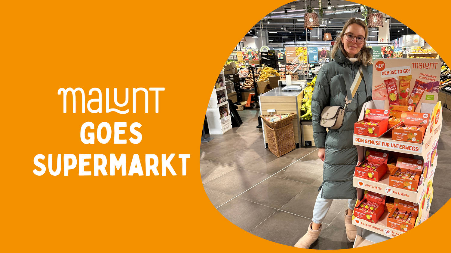 Neu bei REWE in Osnabrück: Malunt Gemüseriegel!