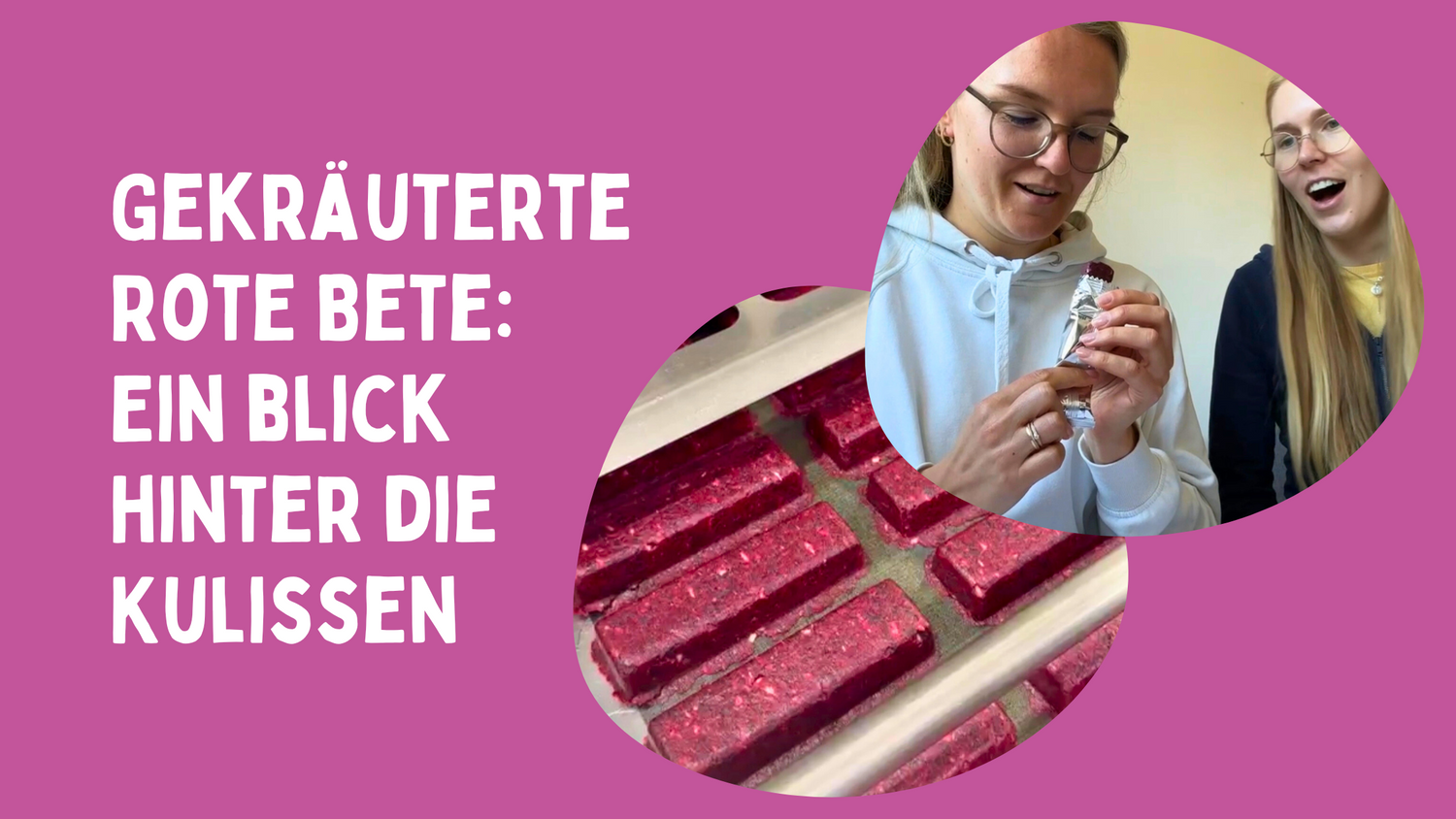 Gekräuterte Rote Bete: Ein Blick hinter die Kulissen