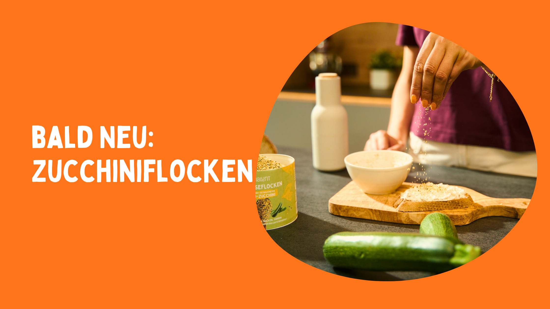 Neu bei malunt: Zucchiniflocken