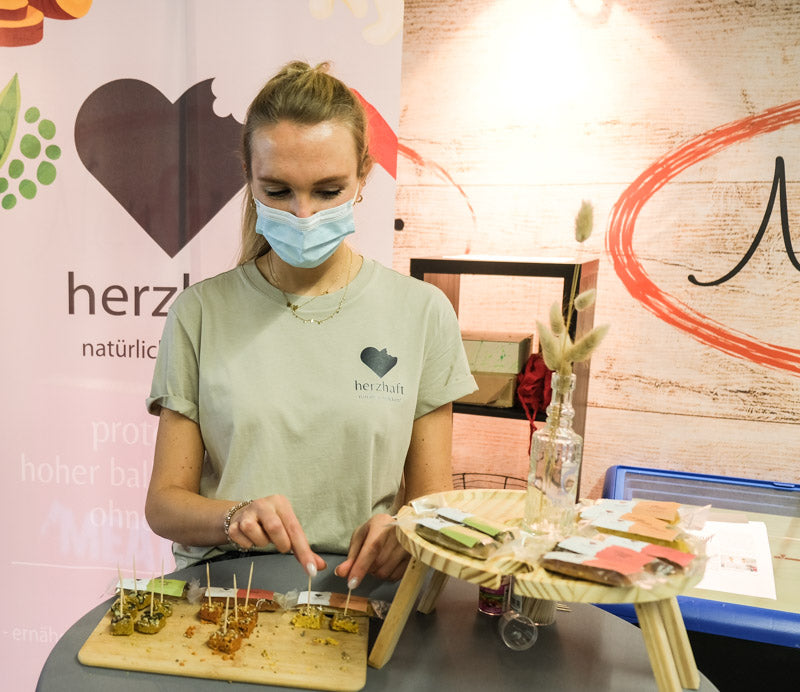 Auf der Gründermesse in Gießen